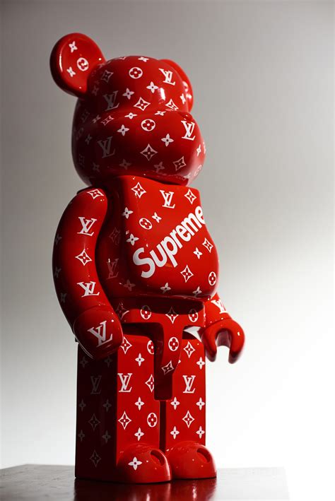 supreme louis vuitton bearbrick|Louis Vuitton sweatpants.